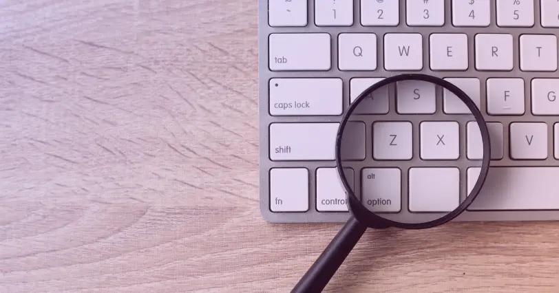 conducting a keyword search