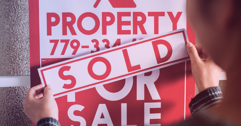 property sold sign