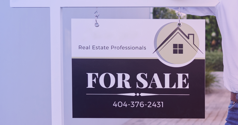 real estate for sale sign
